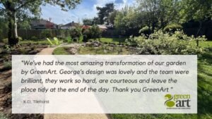 Design & Build, Garden Landscaping Testimonial
